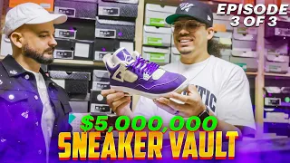 $5 Million Sneaker Vault Biggest Collection In The World (Episode 3 of 3) "SNEAK INSIDE"