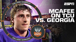 TCU has the size to deal with Georgia! - Pat MacAfee | College GameDay