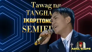 2024 | Kahit Ako'y Lupa | 😭. Vensor Domasig  tawag Ng tanghalan semifinal | TNT season 7