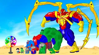 Rescue Baby SPIDERMAN & HULK, SUPERMAN vs IRON SPIDERMAN : Who Is The King Of Super Heroes ?