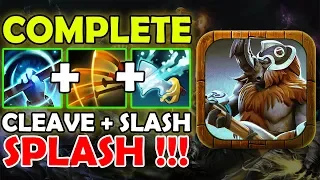 CLEAVE + SLASH + SPLASH GO TO RAMPAGE !!! Ability Draft Dota 2