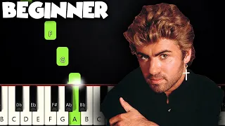 Careless Whisper - George Michael | BEGINNER PIANO TUTORIAL + SHEET MUSIC by Betacustic