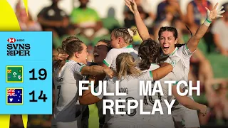 Ireland stun hosts to make history! | Ireland v Australia | Full Match Replay | Perth HSBC SVNS