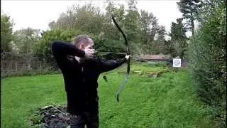 Archery - Recurve Shooting in Slow Motion