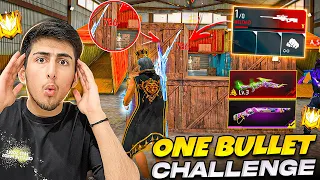 1 Bullet 2 Vs 2 Challnge With Noob Teammate🤣😱- Free Fire India