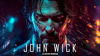 10 HOURS | John Wick | Dark Techno / EBM / Dark Electro Mix / Dark Clubbing / Cyberpunk Music 2024