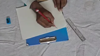 Easy way to draw the straight line without scale@sandeepkambojart