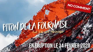 Torrents de lave au Piton de La Fournaise
