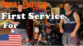 Royal Enfield Modern 350cc Motorcycle - First Service | For Americans