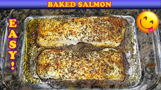 Easy Baked Salmon in Mayonnaise! So good and so easy to make! | POTS & PANS