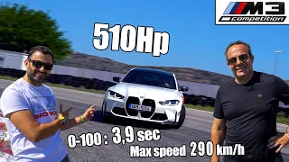 Έτσι οδηγείται η BMW M3 Competition με τους 510 ίππους...