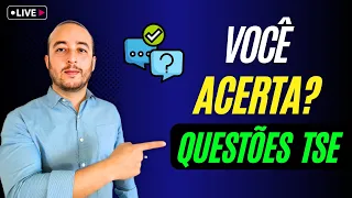 Desafio TSE Unificado: Essas questões podem te derrubar! - LIVE #7