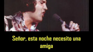 ELVIS PRESLEY - Help me make it through the night ( con subtitulos en español ) BEST SOUND
