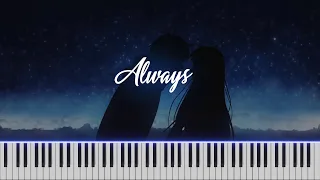 Always Peder B. Helend | Piano Relaxing Cover | 🎧💜Headphones Recommended