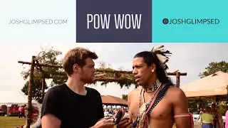 We visit a real Native American POW WOW / USA