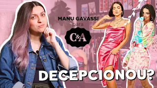 ANALISANDO A COLEÇÃO DA MANU GAVASSI COM A C&A | | YASMIM FASSBINDER