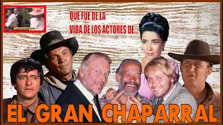 Antes y Después ACTORES de EL GRAN CHAPARRAL | INFORME COMPLETO