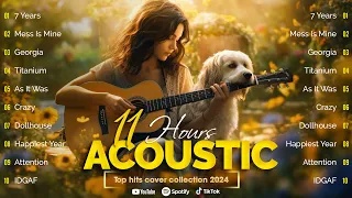 Top 10 Acoustic Guitar Pickup - Acoustic Hits Cover Collection 2024 | Touching Acoustic #2