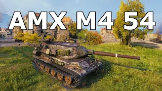 World of Tanks AMX M4 mle. 54 - 5 Kills 11K Damage in 6 Minutes