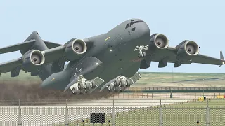 Most Craziest Skill From Inexperience Pilot Of C-17 Causing Terrible Landing | X-Plane 11