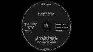 Afrika Bambaataa & Soulsonic Force - Planet Rock (Long Version) 1982