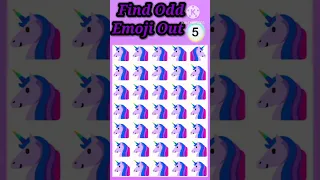 Can You Spot The Odd One Out 🕵️‍♂️ Emoji Puzzle Challenge #4 | Test Your Brain Power 🧩||#shorts