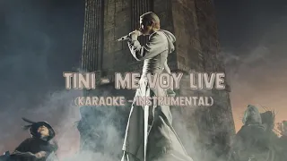 TINI - me voy LIVE (karaoke - instrumental)