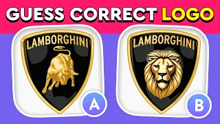 Guess the Correct Car LOGO 🚘✅ Ultimate Car Challenge - Easy, Medium, Hard Levels