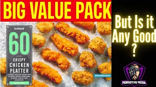 Iceland's  60  Crispy Chicken Platter Big Value Pack