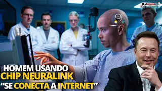 Humano usa Neuralink e conecta sua mente a Internet | Nvidia anuncia IA para dar "vida aos robôs"
