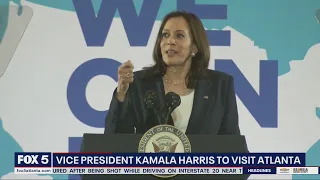 Vice President Harris to visit Atlanta