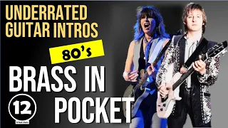 Brass In Pocket - The Pretenders | Guitar Lesson (intro section)