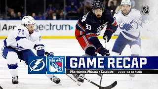 Lightning @ Rangers 2/7 | NHL Highlights 2024