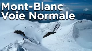 #2 Antoine Dénériaz Normal Route of Mont-Blanc Refuge du Goûter mountain summit mountaineering