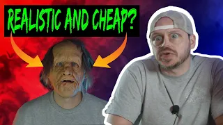 Cheap AND Realistic Old Man Mask? - Silicone Mask Alternative? - Zagone Studios latex masks!