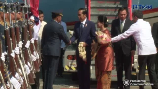 Arrival of Indonesian President Joko Widodo 4/28/2017