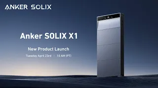 Anker SOLIX X1 Launch Event