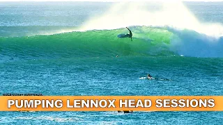 Surfing Pumping Lennox Head Sessions!