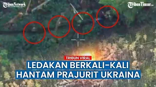 Pasukan Khusus Akhmat Bantai Habis Personel Militer Ukraina, Ledakan Dahsyat Terjadi Berkali-kali