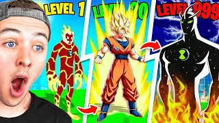 GOKU vs BEN 10 POWER LEVELS COMPARISON!