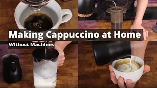 How to Make a Cappuccino Without an Espresso Machine.