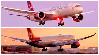 [4K] VIRGIN ATLANTIC BOEING 787-9 DREAMLINER LAX ARRIVAL - PLANE SPOTTING - SEPTEMBER 2019