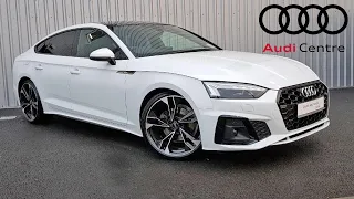 USED 2020 AUDI A5 SPORTBACK 35 TDI 163HP S-TRONIC S-LINE 4DR BLACK EDITION | AUDI CENTRE