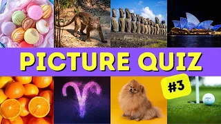 General Knowledge Picture Quiz #3 - Trivia Questions - Picture Round - Pub Quiz