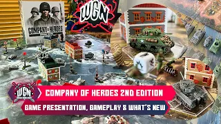 Company of Heroes 2nd Edition - Board Game presentation, gameplay & what's new (4K / 60 FPS)