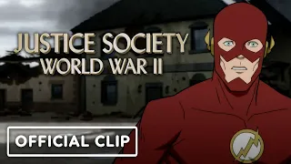 Justice Society: World War II - Official The Flash vs. Nazis Clip