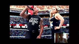 ¿The Rock luchando junto con Ronda Rousey en WrestleMania 32?