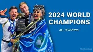 The Cheerleading Worlds 2024 Winners - ALL Teams & Divisions!