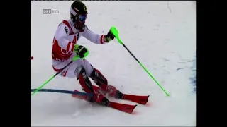 Ski - Slalom Herren - Kitzbühel 1. Durchgang 21.1.18