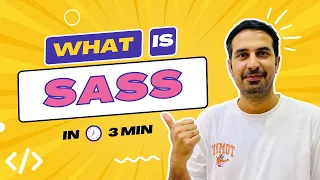 What is SASS? Is it new CSS? (Simple Explanation for Beginners - 2023) #sass #css